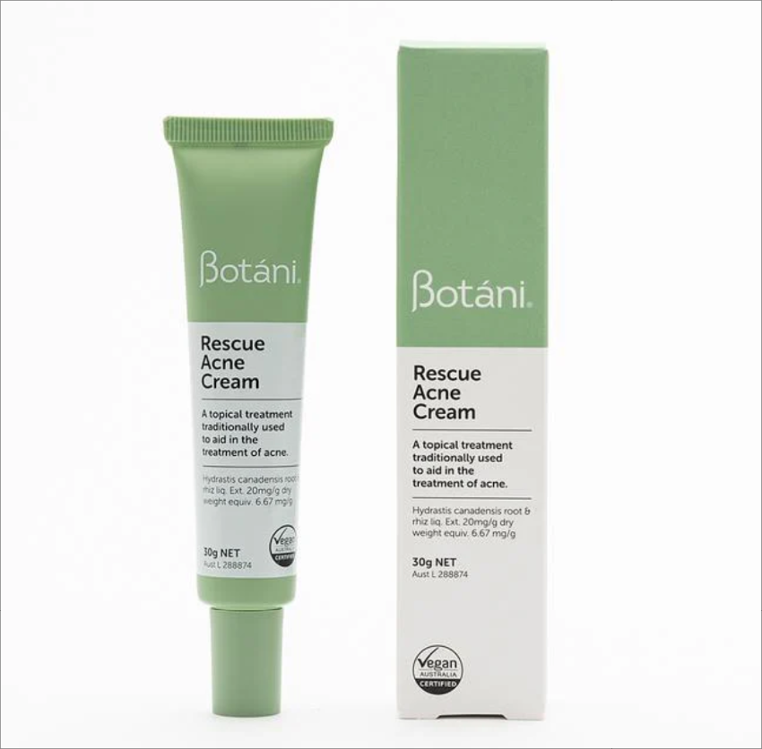 Botani 草本拯救霜 30g Botani Rescue Acne Cream 30g 新版