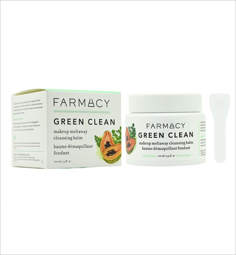 FARMACY 法沫溪 辣木籽卸妝膏100ml 深層清潔溫和保濕 秒乳化不悶痘三合一眼唇卸妝油 FARMACY Green Clean Makeup Meltaway