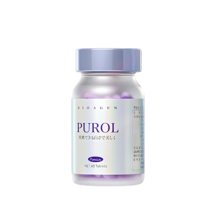 Bioagen 博奧真PUROL 2.0 肌光瓶 新款升級增強版 水谷雅子推薦 美白丸淡斑祛黃緊緻提亮60粒