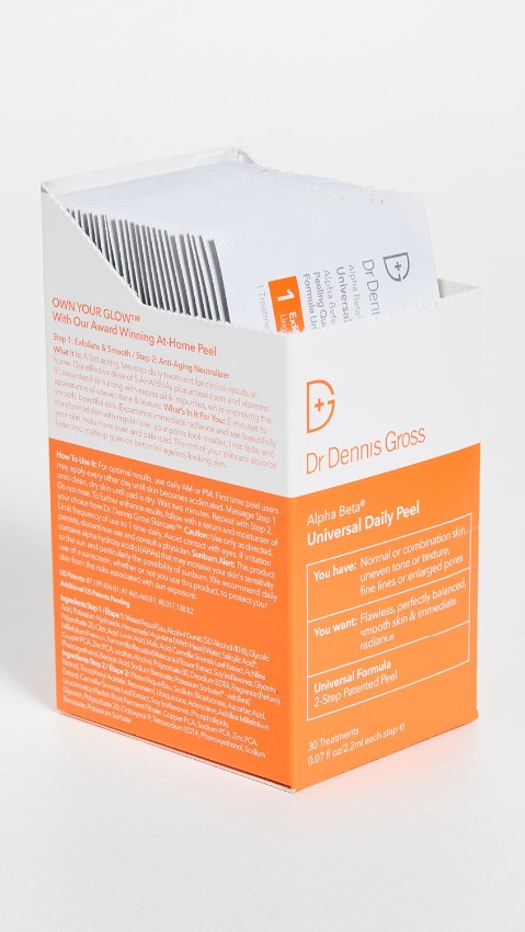 Dr Dennis Gross Alpha Beta Universal Daily Peel 日常煥膚棉片30組 去角質去痘黑頭毛孔粗大