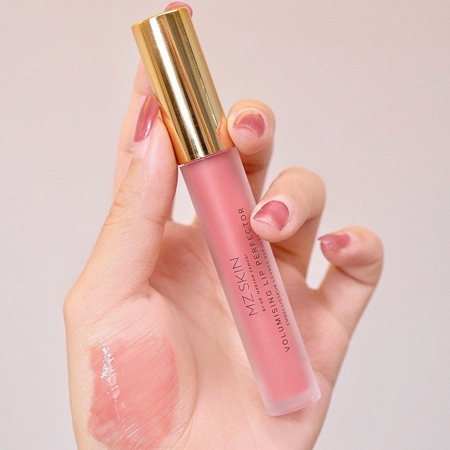 章小蕙英國mzskin唇蜜豐唇精華 鏡面唇彩 Volumising lip perfector mz skin 2%玻尿酸豐滿唇部唇蜜3ml 唇膏打底 淡唇紋嘟嘟唇