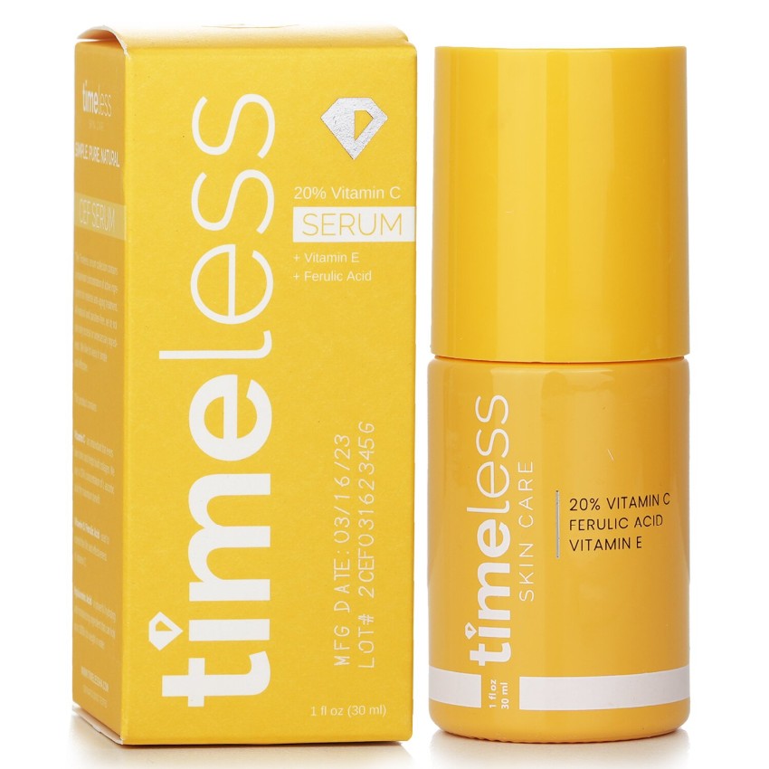 Timeless Skin Care 20% Vitamin C + E + Ferulic Acid Serum 20%維他命C精華+維他命E +阿魏酸 30ml